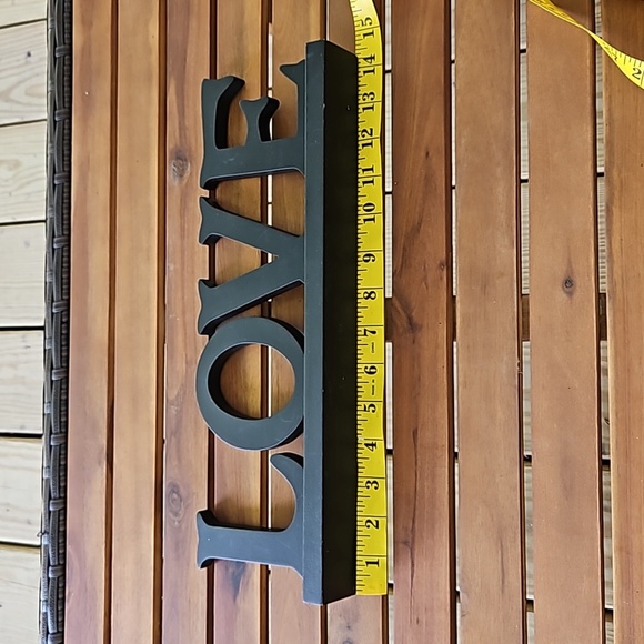LOVE Sign Wooden Block Letters Rustic Tabletop Words Decor - Picture 7 of 8
